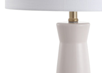 Hartley 29" Ceramic Column LED Table Lamp - JONATHAN Y
